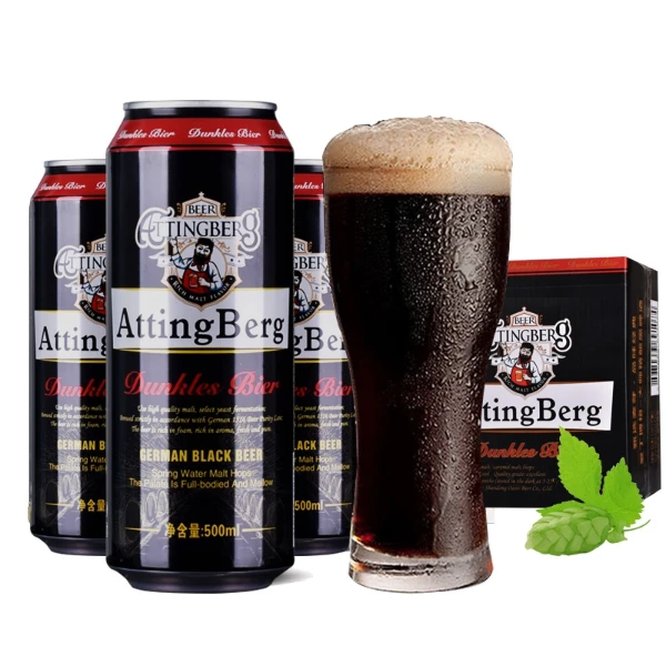 精酿啤酒黑啤500ML原浆啤酒24瓶一箱德国工艺批发经典爆款系列