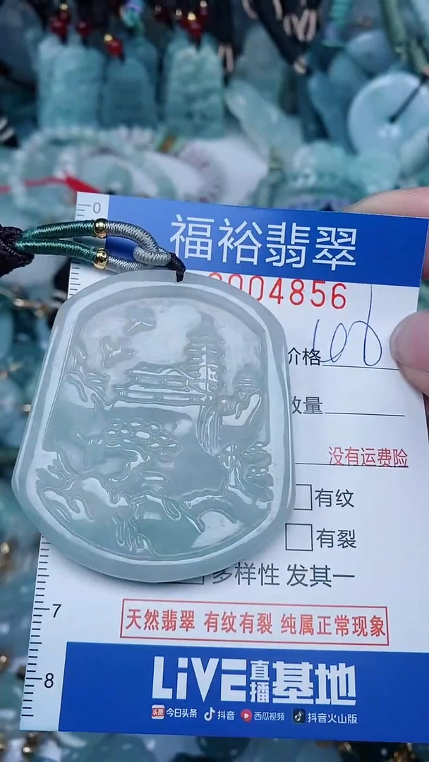 【闪购商品】翡翠颈饰未镶嵌...0004856