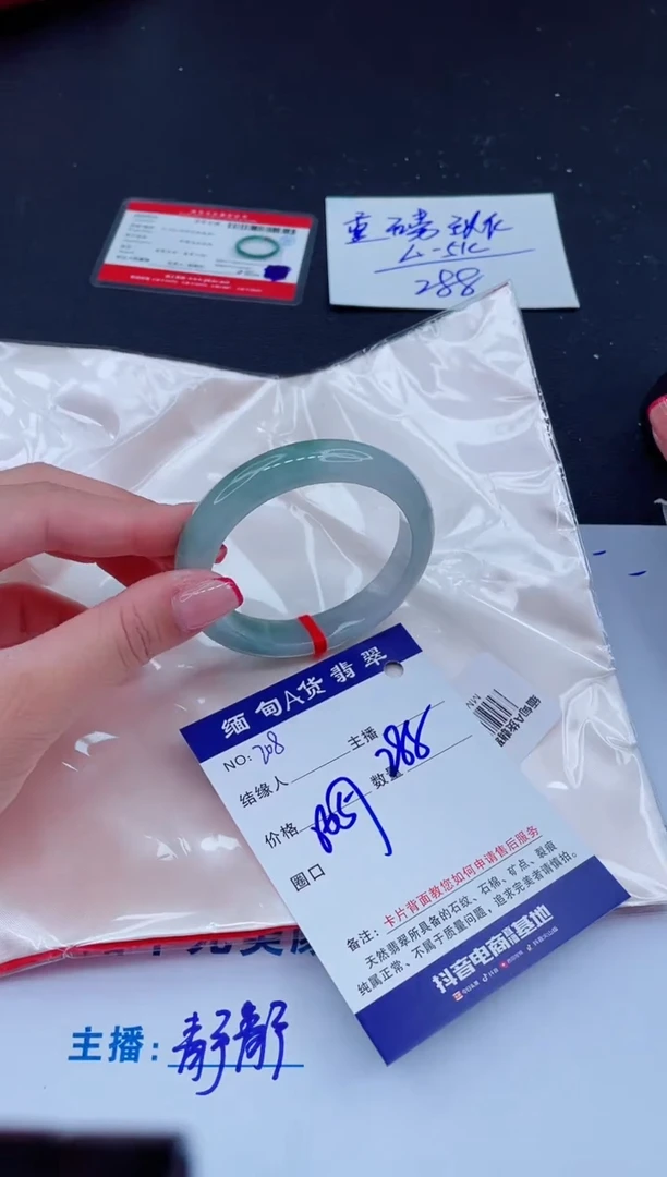 未镶嵌手镯翡翠288