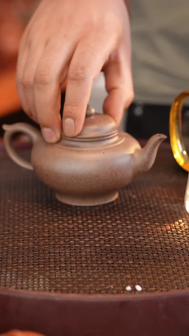 茶壶紫砂原矿手工制作