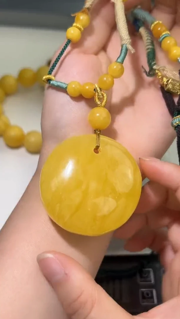 裸石蜜蜡未镶嵌天然琥珀蜜蜡