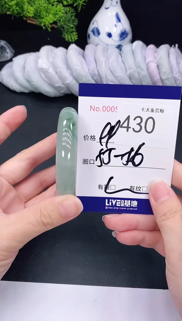 未镶嵌手镯翡翠430