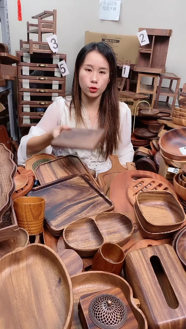 木 北美黑胡桃木正方板D637