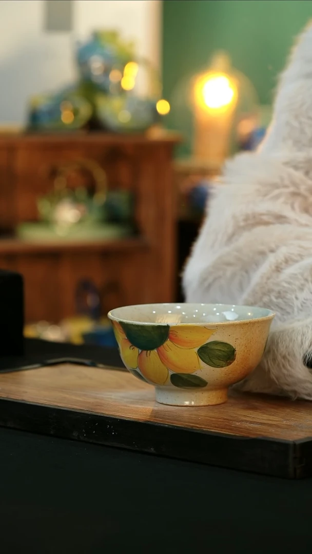 【闪购商品】杯手绘心瓷陶瓷浮力