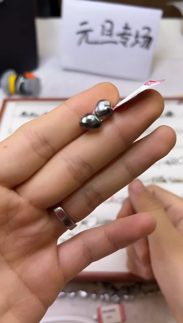 未镶嵌耳饰海水珍珠珍珠