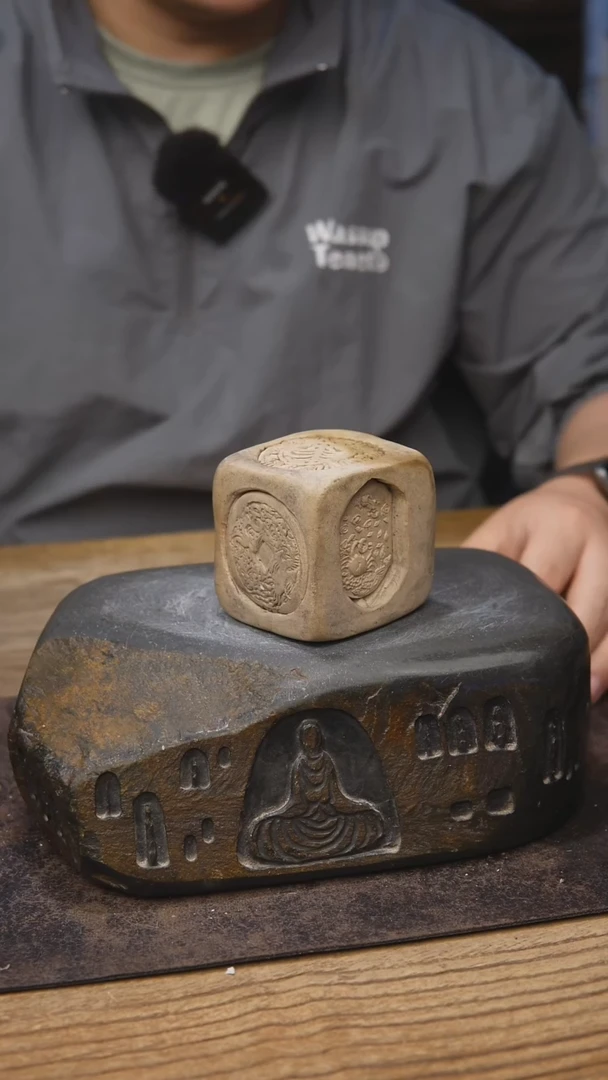 甘石陶艺麻线鼓款904