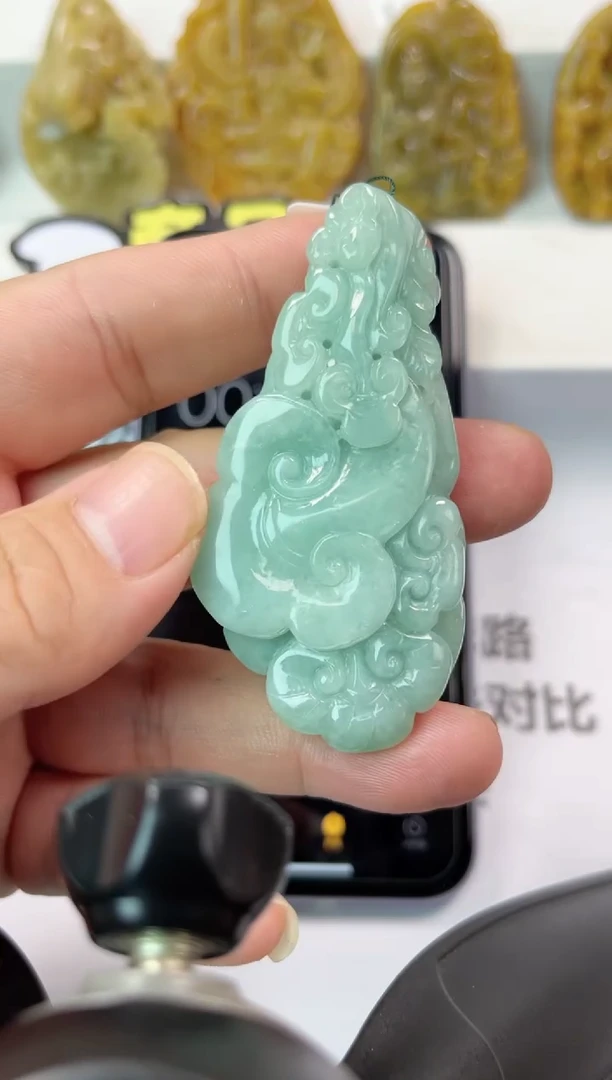 【闪购商品】翡翠颈饰未镶嵌如意