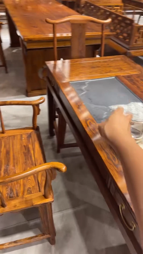 木茶桌六件套家具
