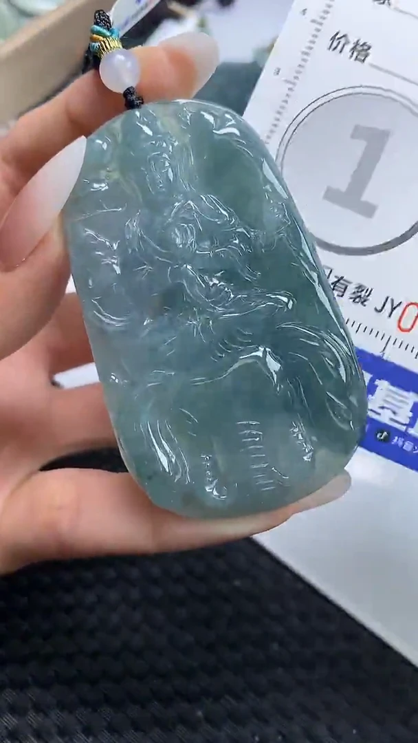 【闪购商品】翡翠颈饰未镶嵌A货翡翠7144
