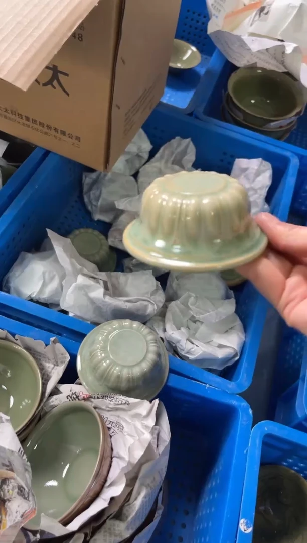 其他耀州窑莲瓣纹盖置