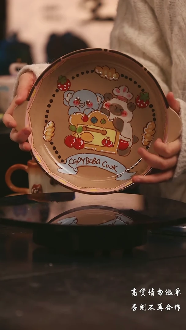 陶瓷景德镇可爱设计师款陶瓷