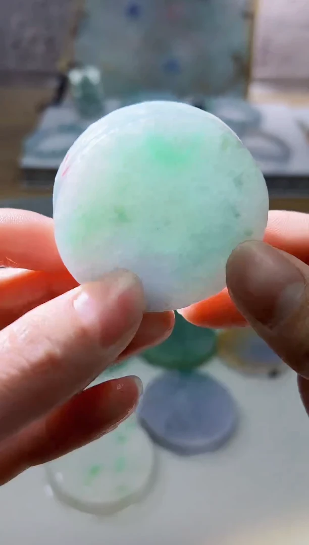 裸石翡翠天然翡翠A货余 南 837