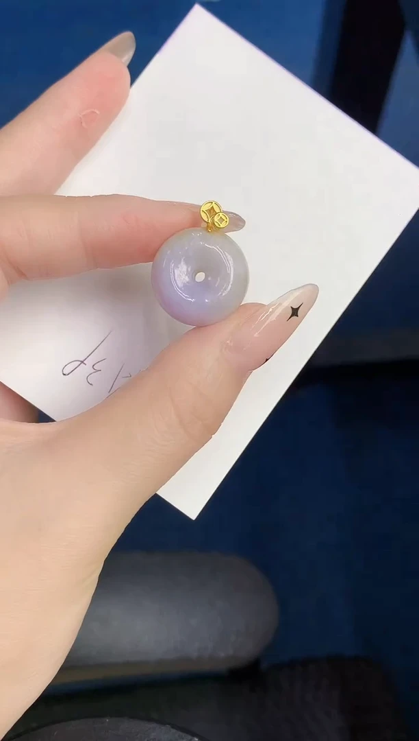 颈饰未镶嵌翡翠缅甸天然翡翠A货