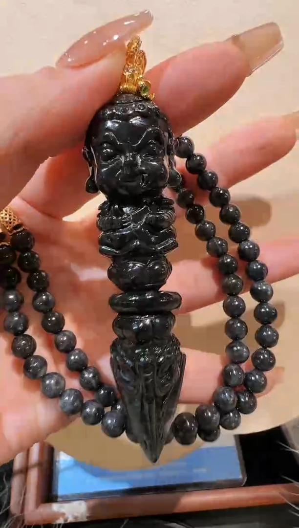 【闪购商品】翡翠颈饰未镶嵌国风