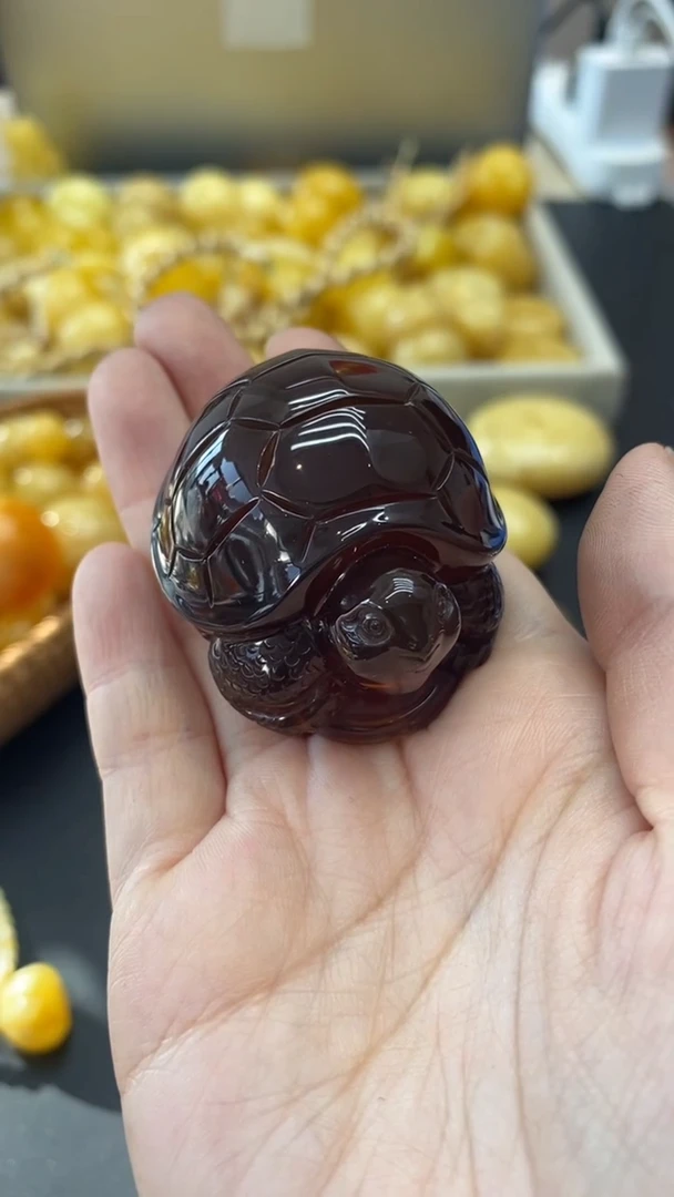 琥珀未镶嵌珠宝奇石生**?1966（10发1