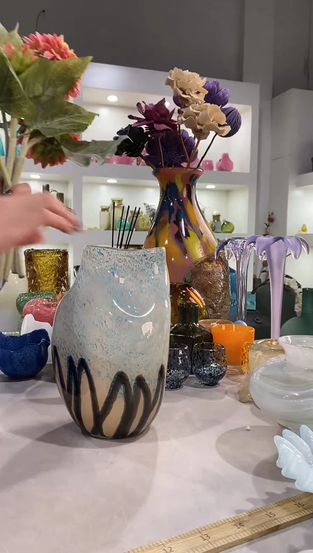 慕忆家手作琉璃花瓶