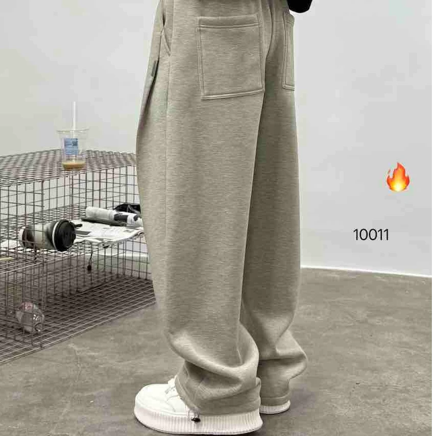 【加绒加厚】-潮牌私服休闲裤男女同款--10011