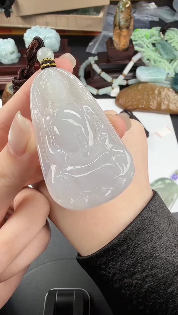 吊坠(不含链)未镶嵌翡翠翡翠饰品-158