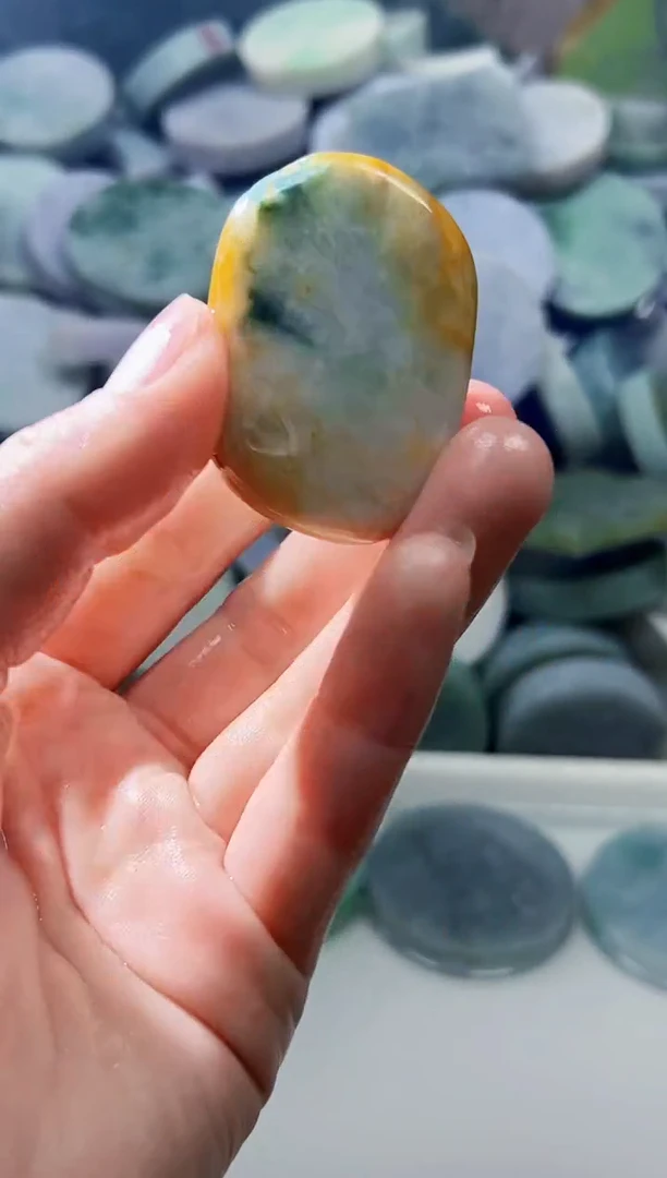 裸石翡翠天然翡翠A货玉 南 436