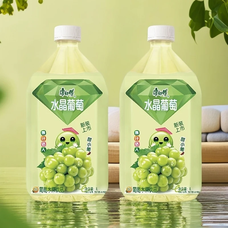康师傅水晶葡萄1L*2瓶