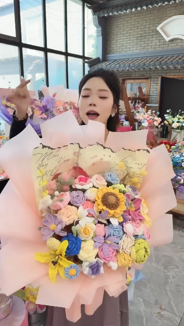 非遗手工定制花束，孤品清仓！！