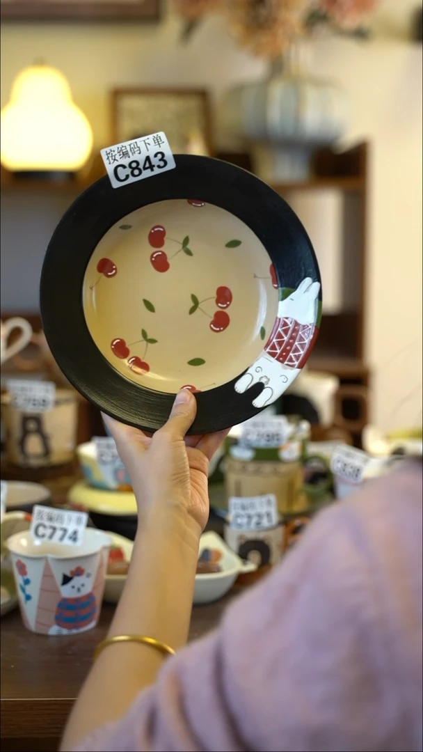 摆件陶C843 阿满屋手工手作陶瓷