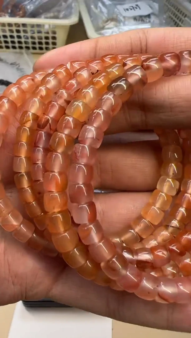 【闪购商品】南红玛瑙手链未镶嵌021521南红冰飘单圈多样性发其一