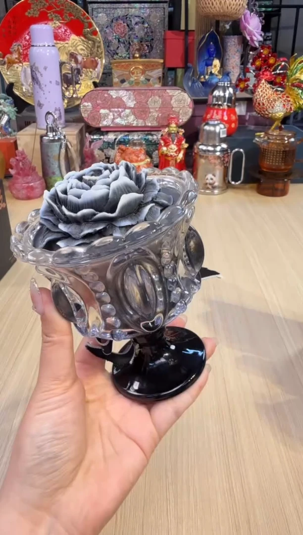 26山茶花香薰蜡烛-乌木玫瑰