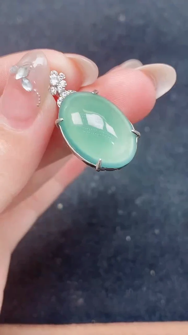 颈饰未镶嵌翡翠天然A货翡翠，保A保真