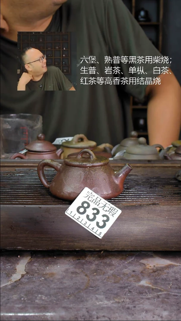 壶四大名陶钦州坭兴陶833