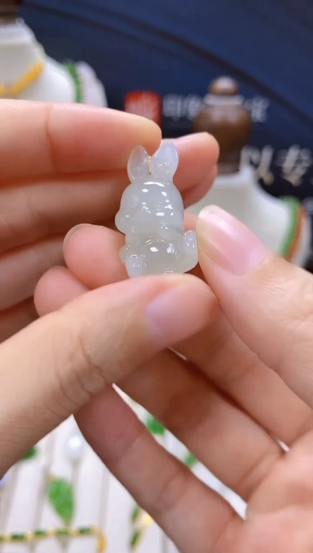 和田玉未镶嵌颈饰多样性发一cg