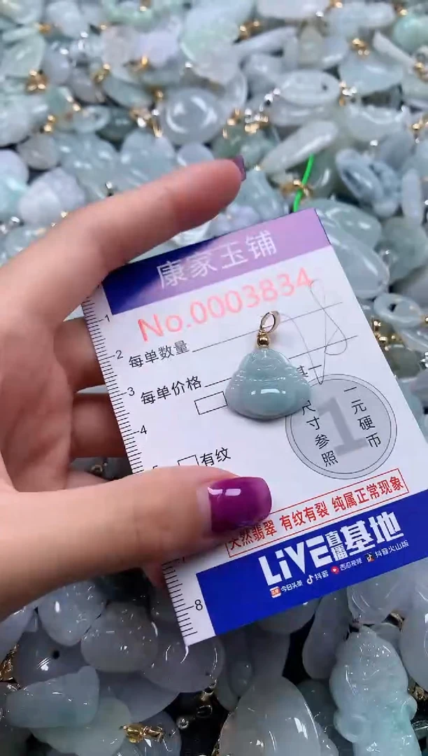 颈饰未镶嵌翡翠3834