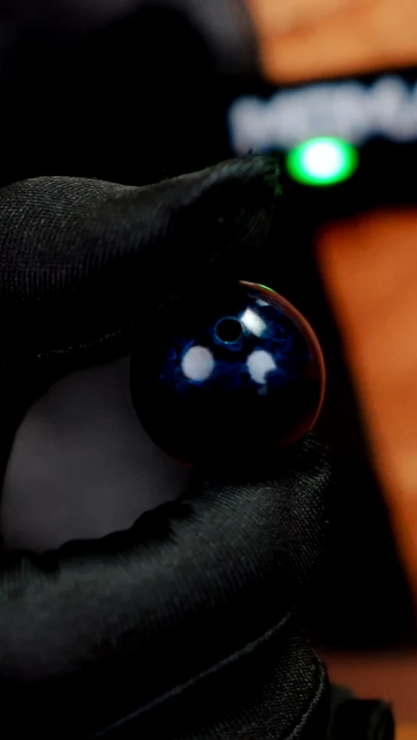 疯子大漆赤宝砂20mm