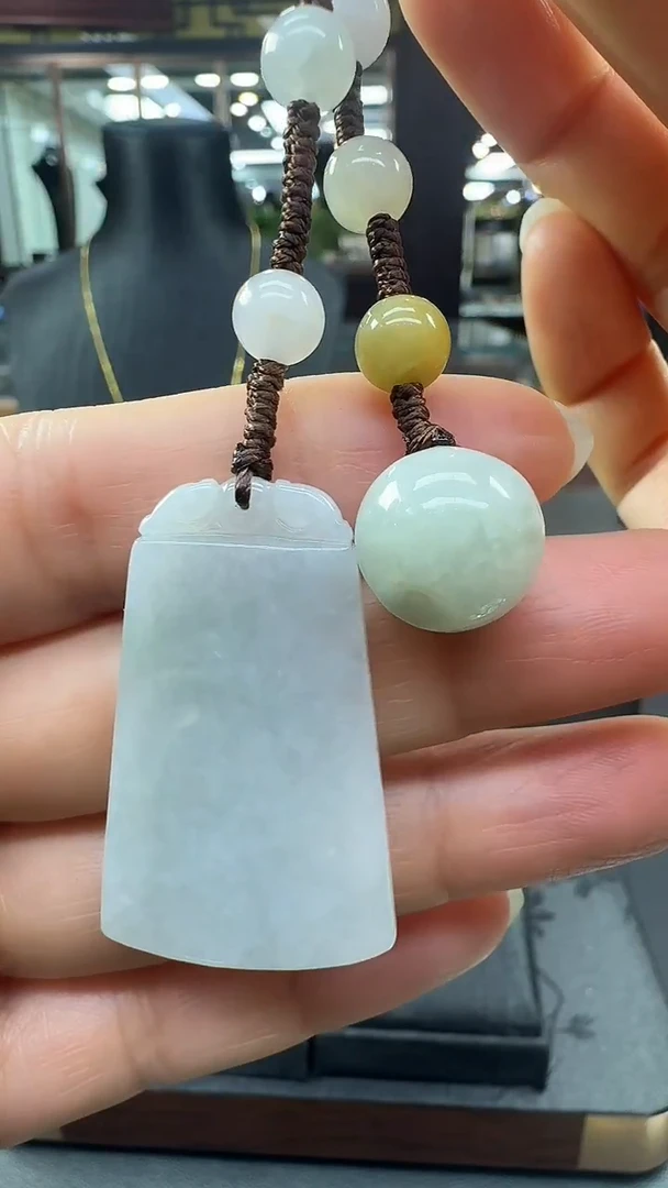 未镶嵌挂件翡翠无事牌挂件买断不退不换