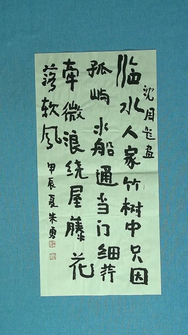 【闪购商品】书法109 安徽朱勇中书协69*34
