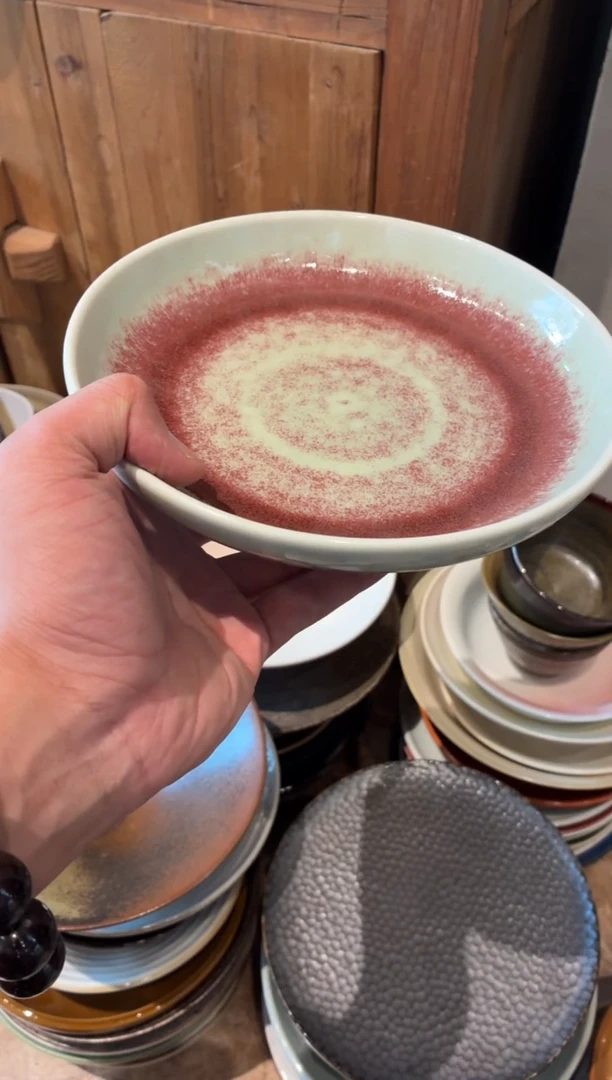 餐具8 寸桐花高足盘（福利款）