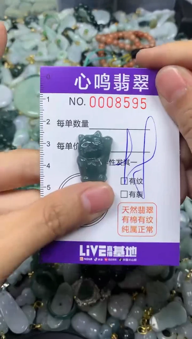 【闪购商品】翡翠颈饰未镶嵌闪购008595