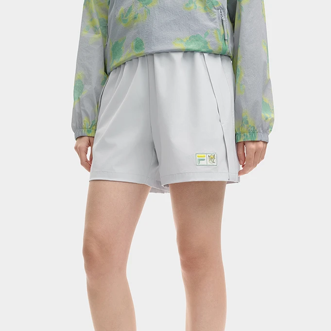 Fila/斐乐新款女子【小狐狸联名运动短裤梭织】户外舒适F11W529801F