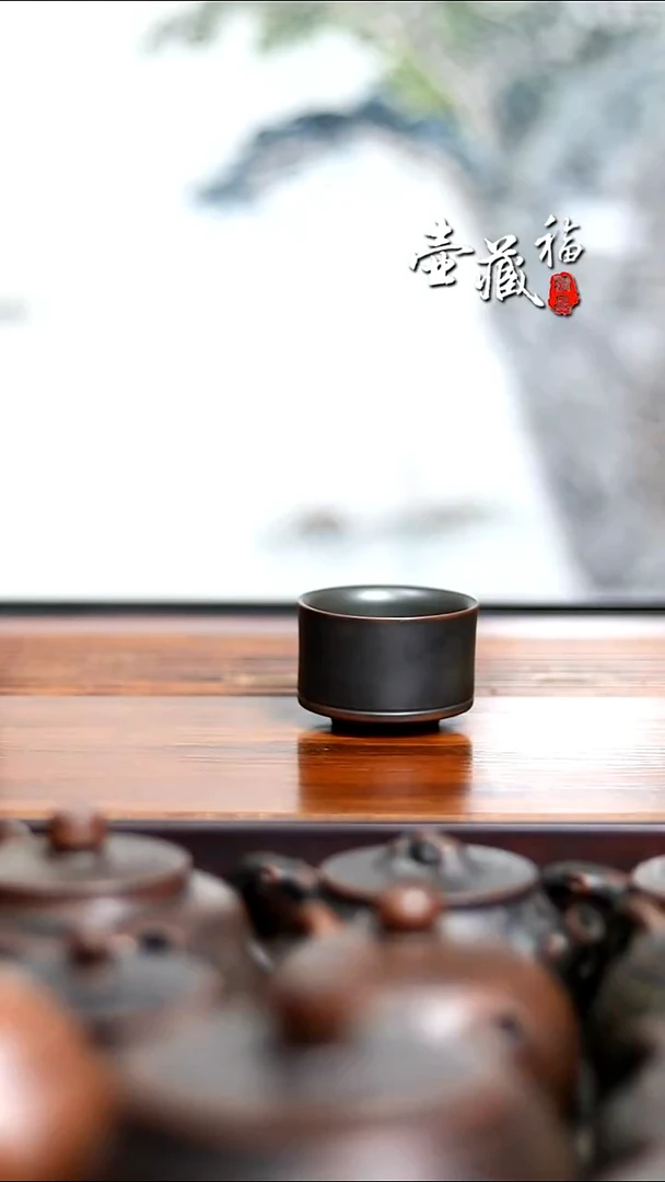 坭兴陶?****️坭兴陶竹节杯特价