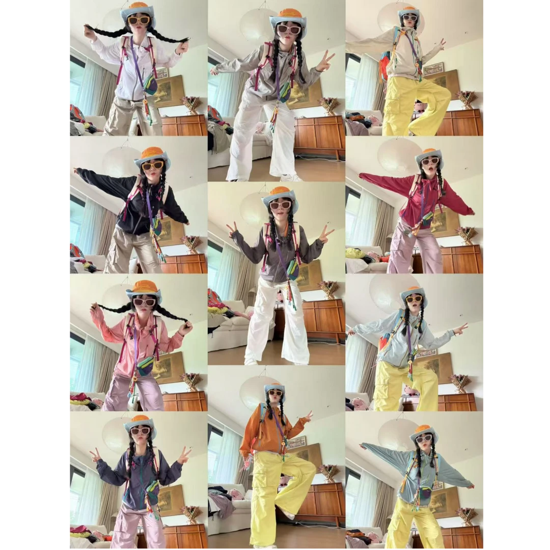 防晒UPF50+原纱100面料防晒户外透气轻薄皮肤衣连帽