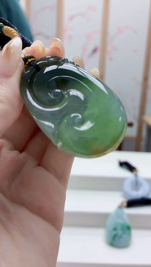 未镶嵌定制翡翠5175jw-毛货挂件57