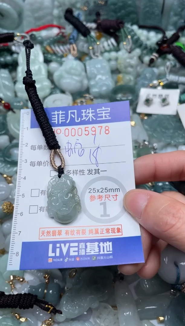 【闪购商品】翡翠颈饰未镶嵌00..5978