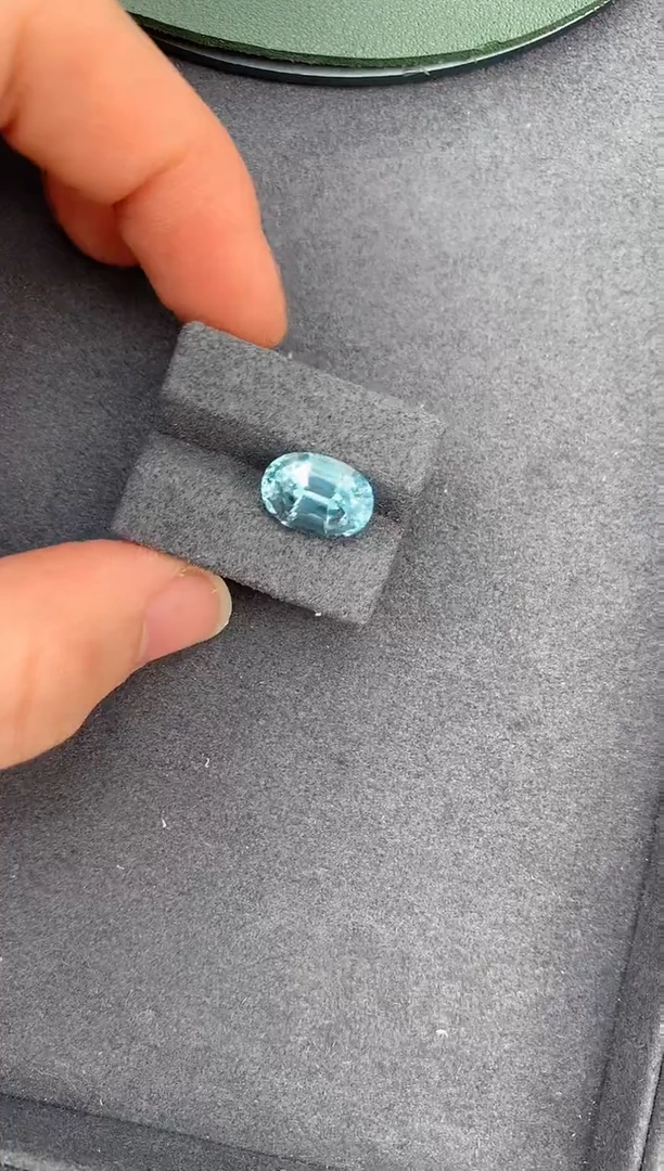 【闪购商品】海蓝宝石裸石未镶嵌4ct海蓝宝