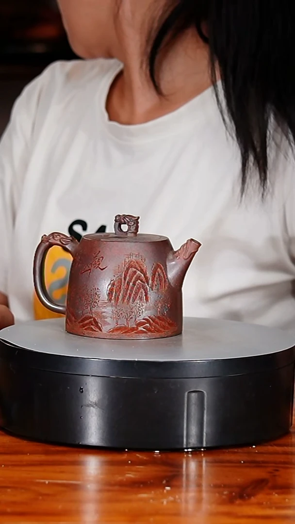 宜兴原矿紫砂壶茶壶250C