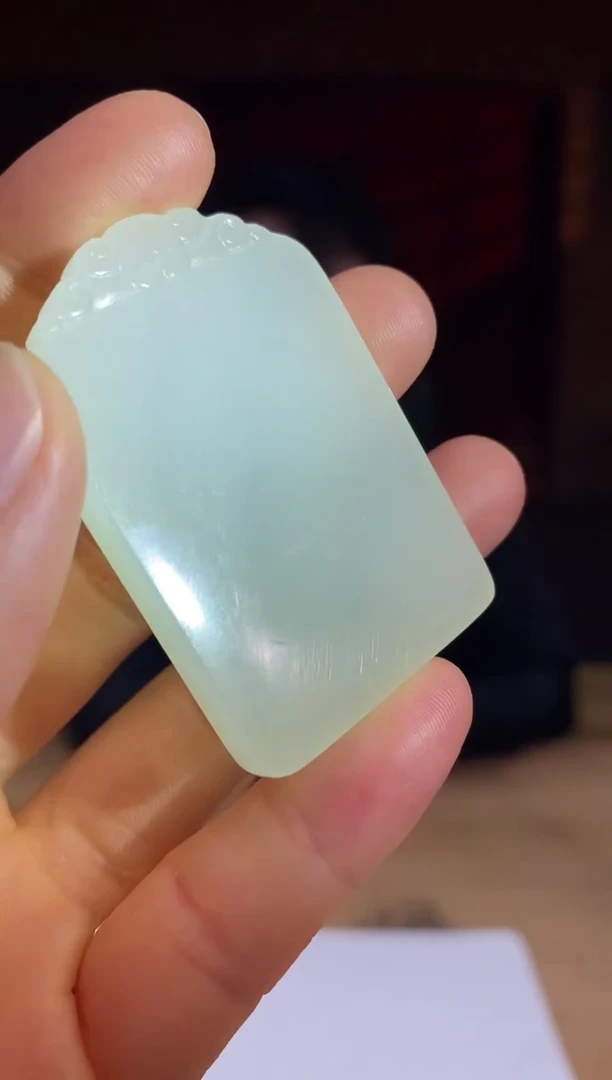 和田玉未镶嵌颈饰D099