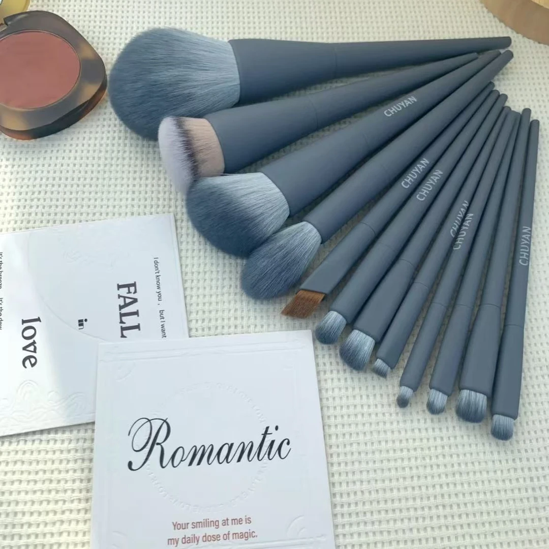 J软毛斜角眼线刷眉刷卧蚕刷