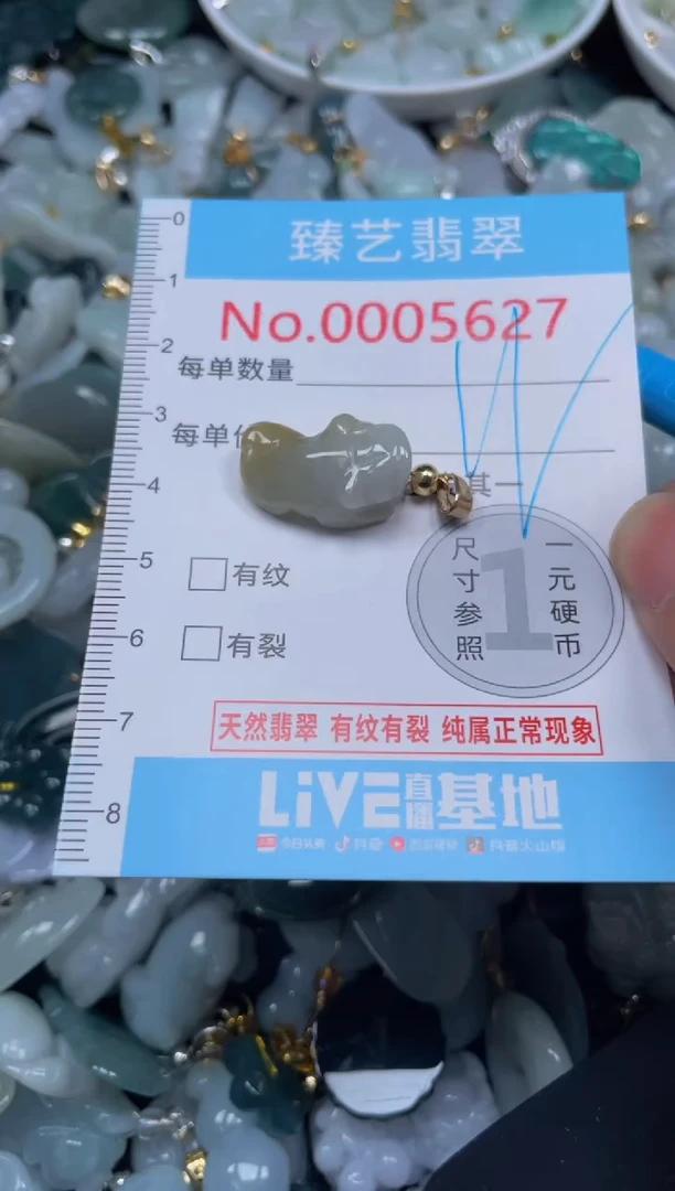 颈饰未镶嵌翡翠5627
