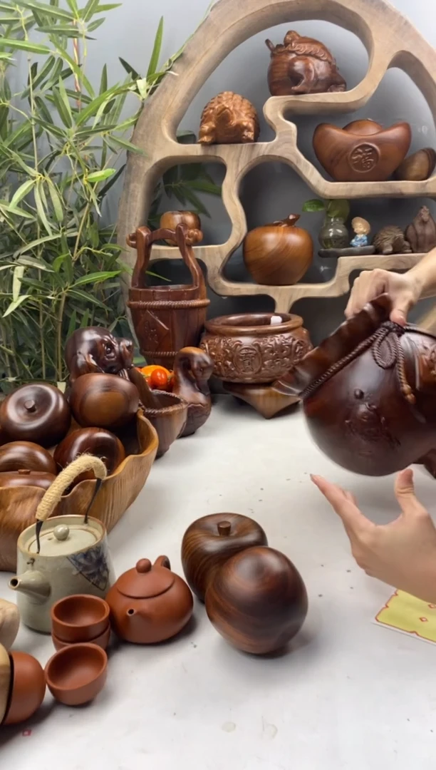 香樟木A18小苹果摆件/尺寸