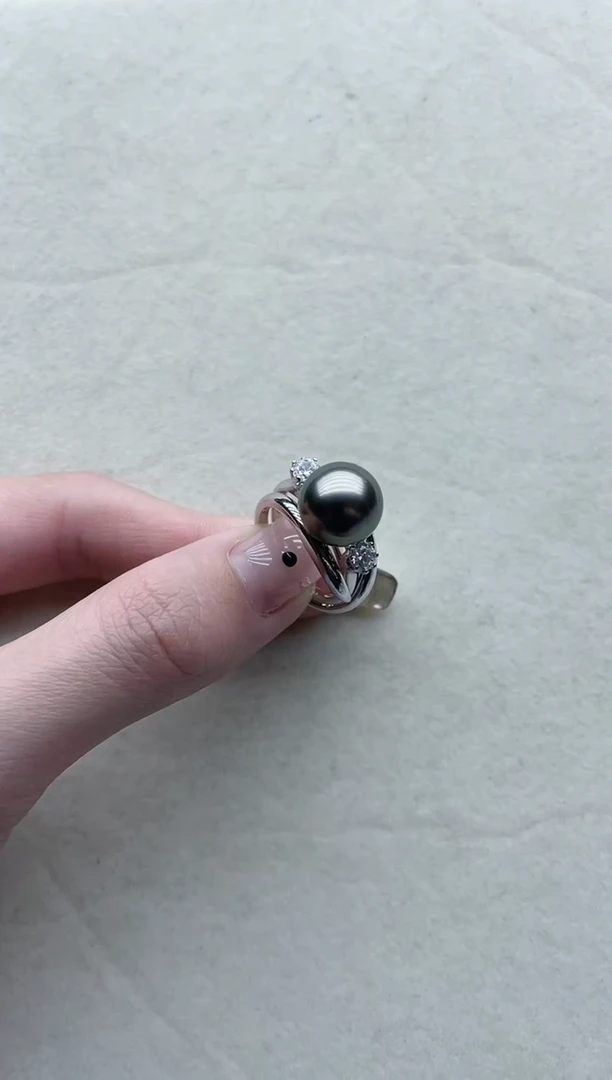 【闪购商品】海水珍珠戒指银S925镶嵌Y92