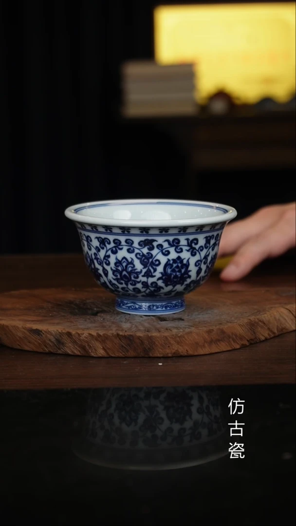 杯景德镇手工手绘陶瓷